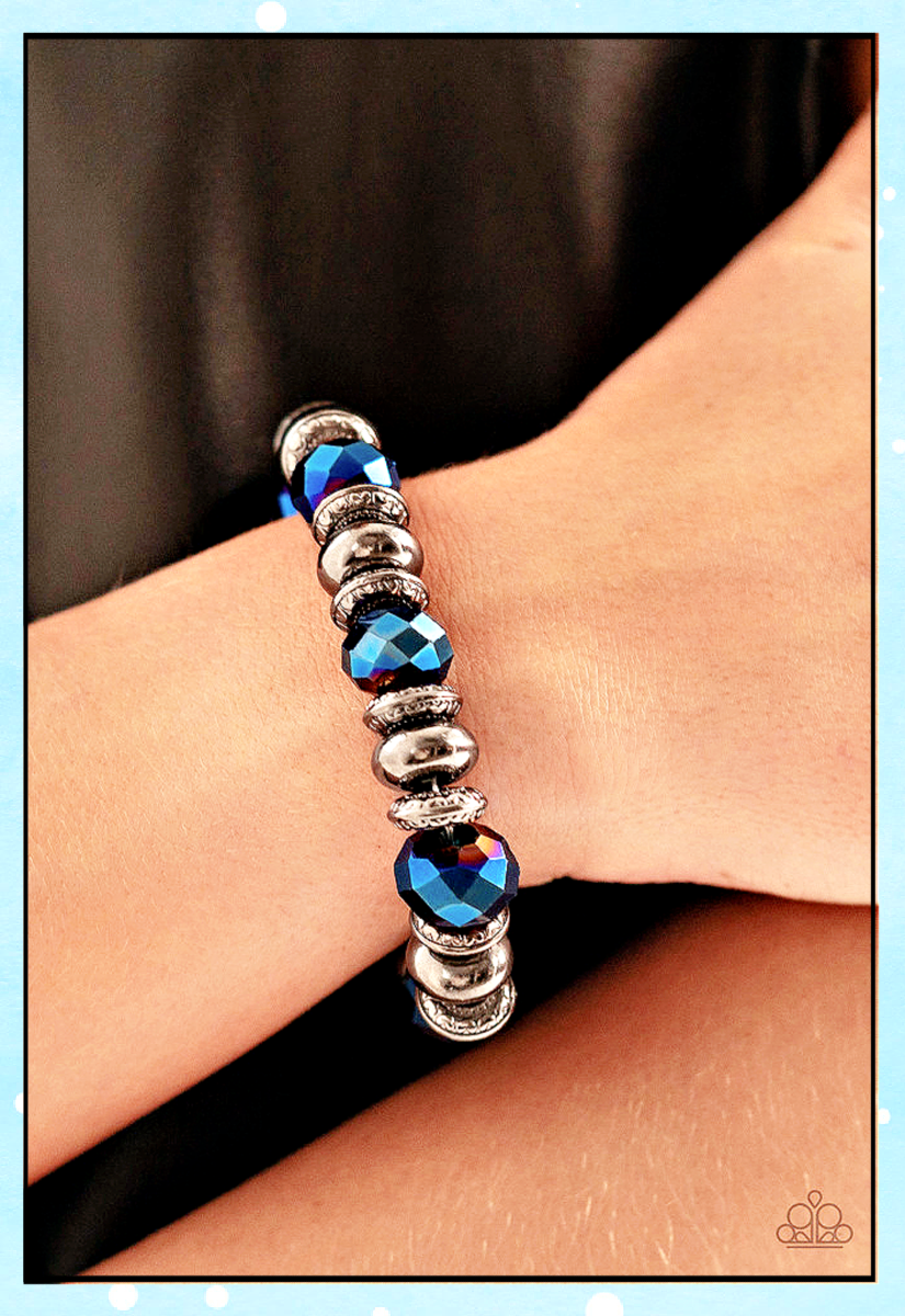 Power Pose - Blue  Bracelet