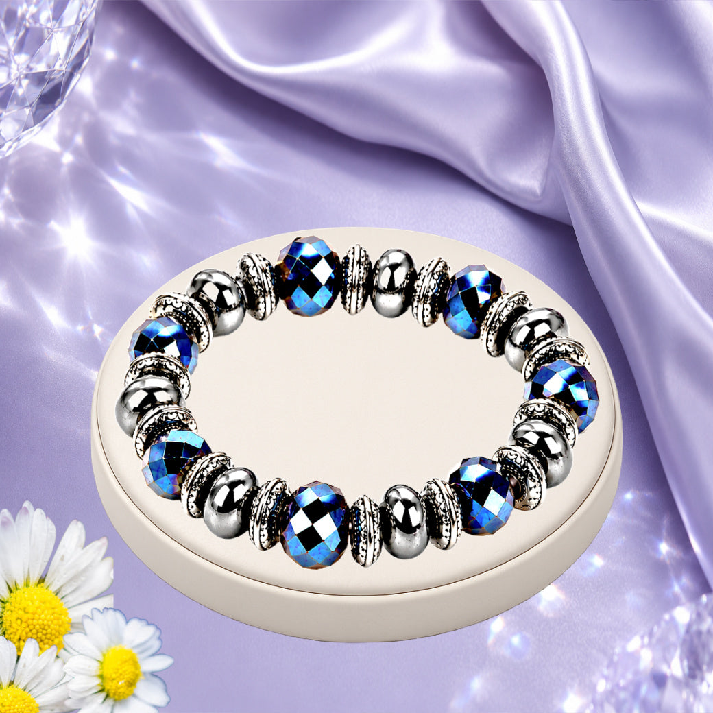 Power Pose - Blue  Bracelet