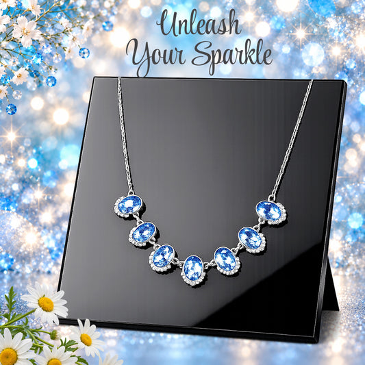 Unleash Your Sparkle - Blue Necklace