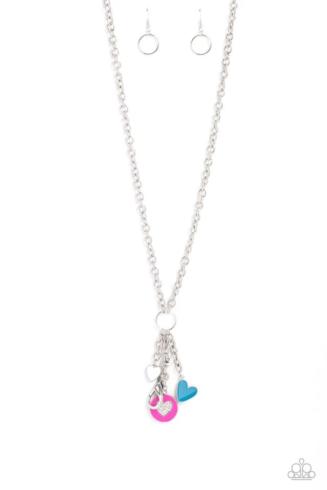Homecoming Hour - Pink Lanyard Necklace