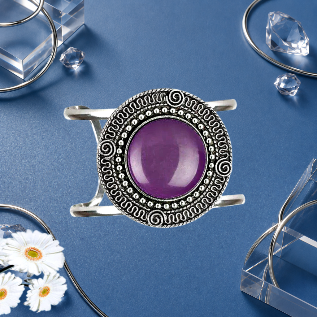 Tribal Pop - Purple  Bracelet