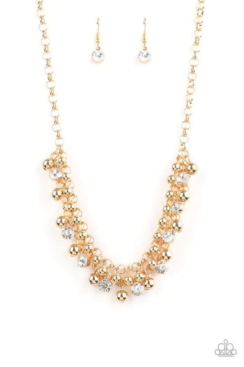 Wall Street Winner - Gold  Necklace