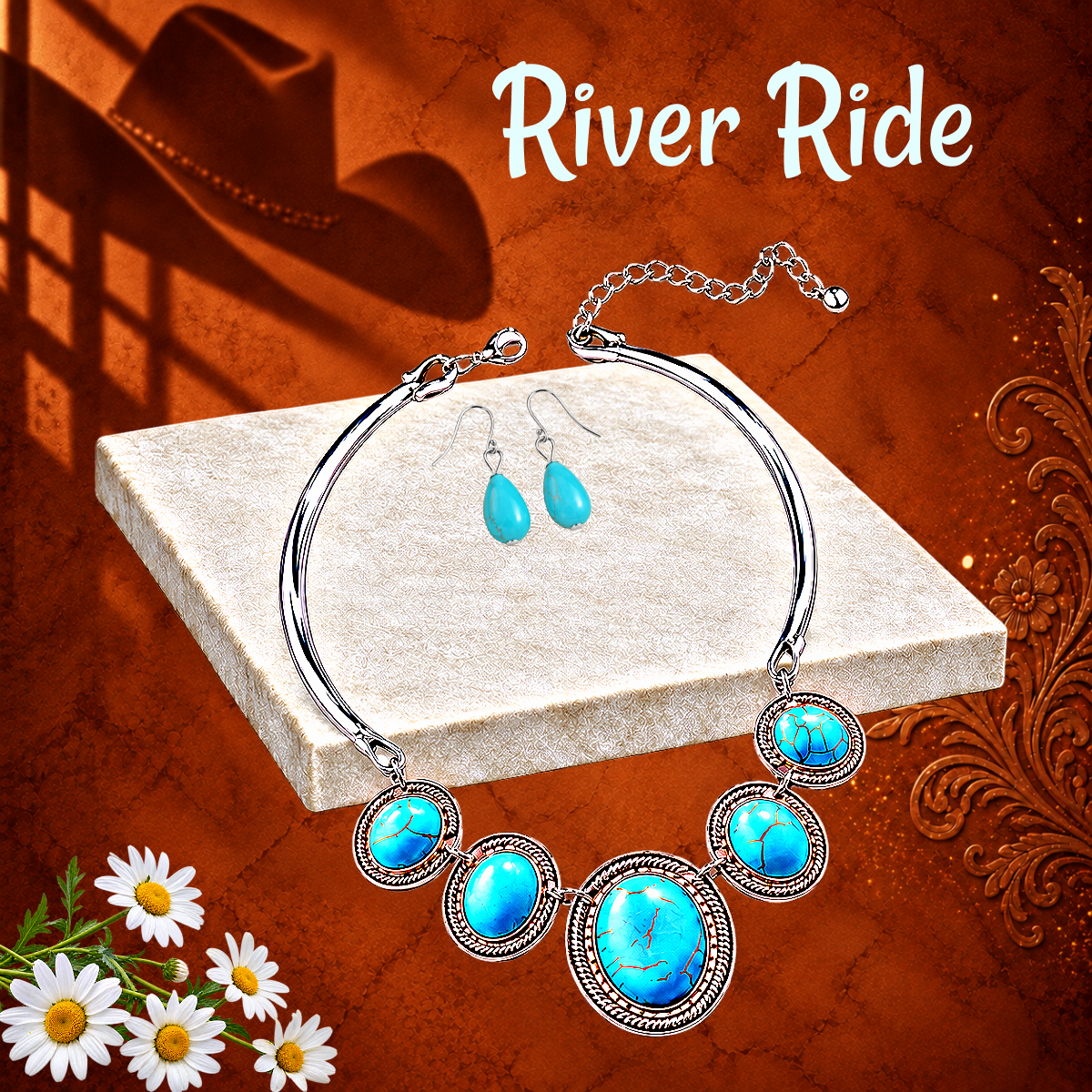 River Ride - Blue Necklace