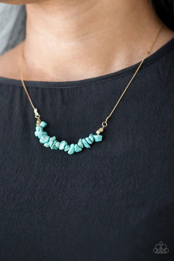 Back To Nature - Blue Necklace