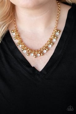Wall Street Winner - Gold  Necklace