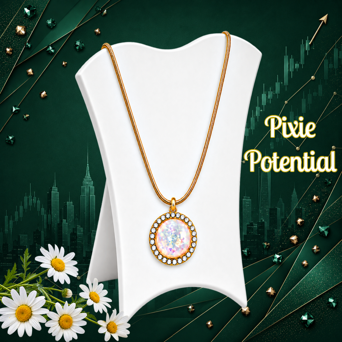 Pixie Potential - Gold Necklace