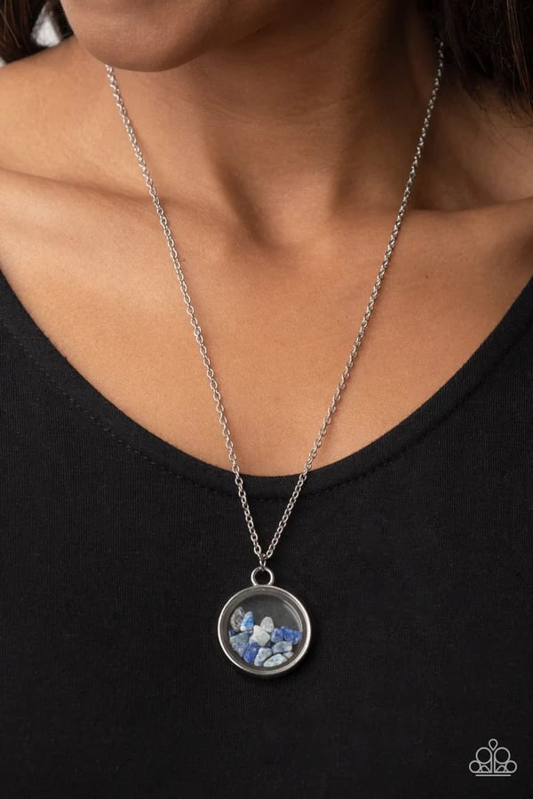 Gem Stone Guru- Blue Necklace