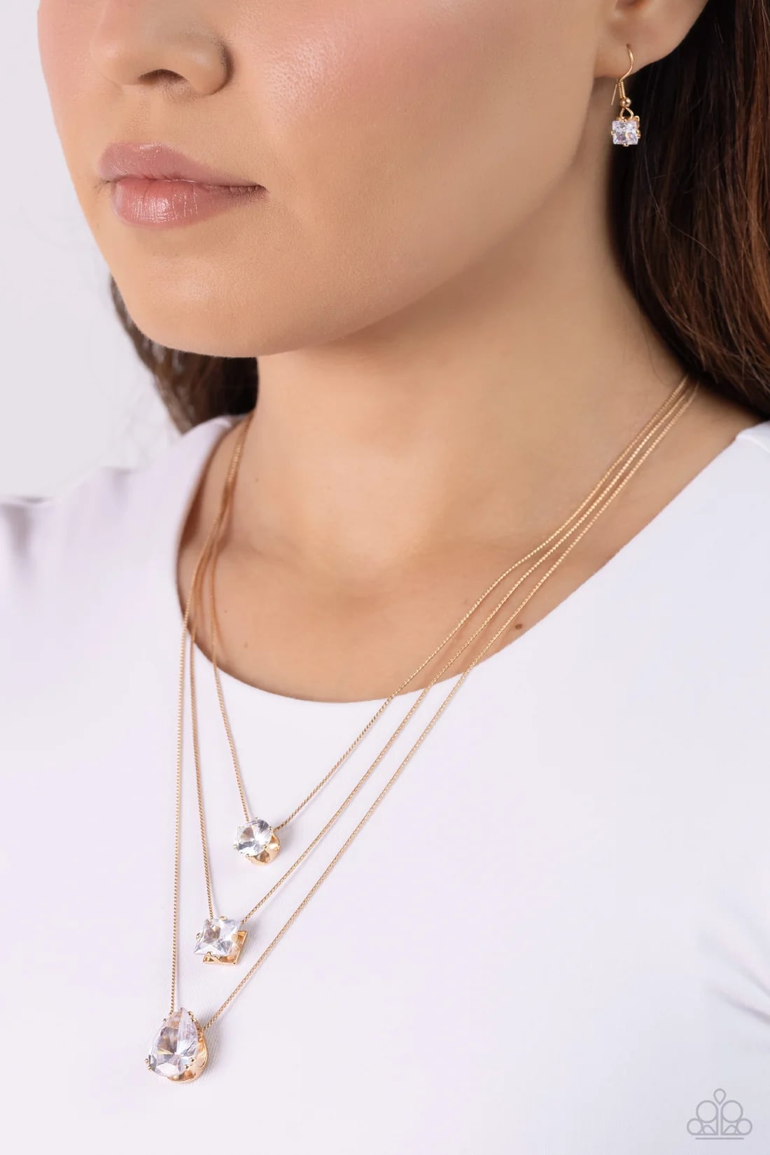 Lustrous Layers - Gold  Necklace