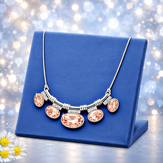Socialite Status - Orange Necklace