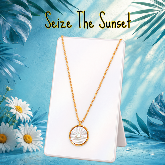 Seize the Sunset - Gold  Necklace