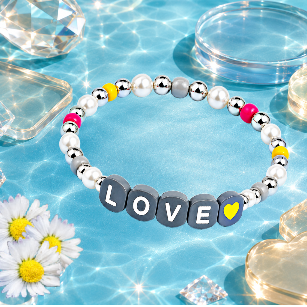 Love Language - Silver Bracelet
