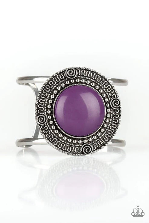 Tribal Pop - Purple  Bracelet