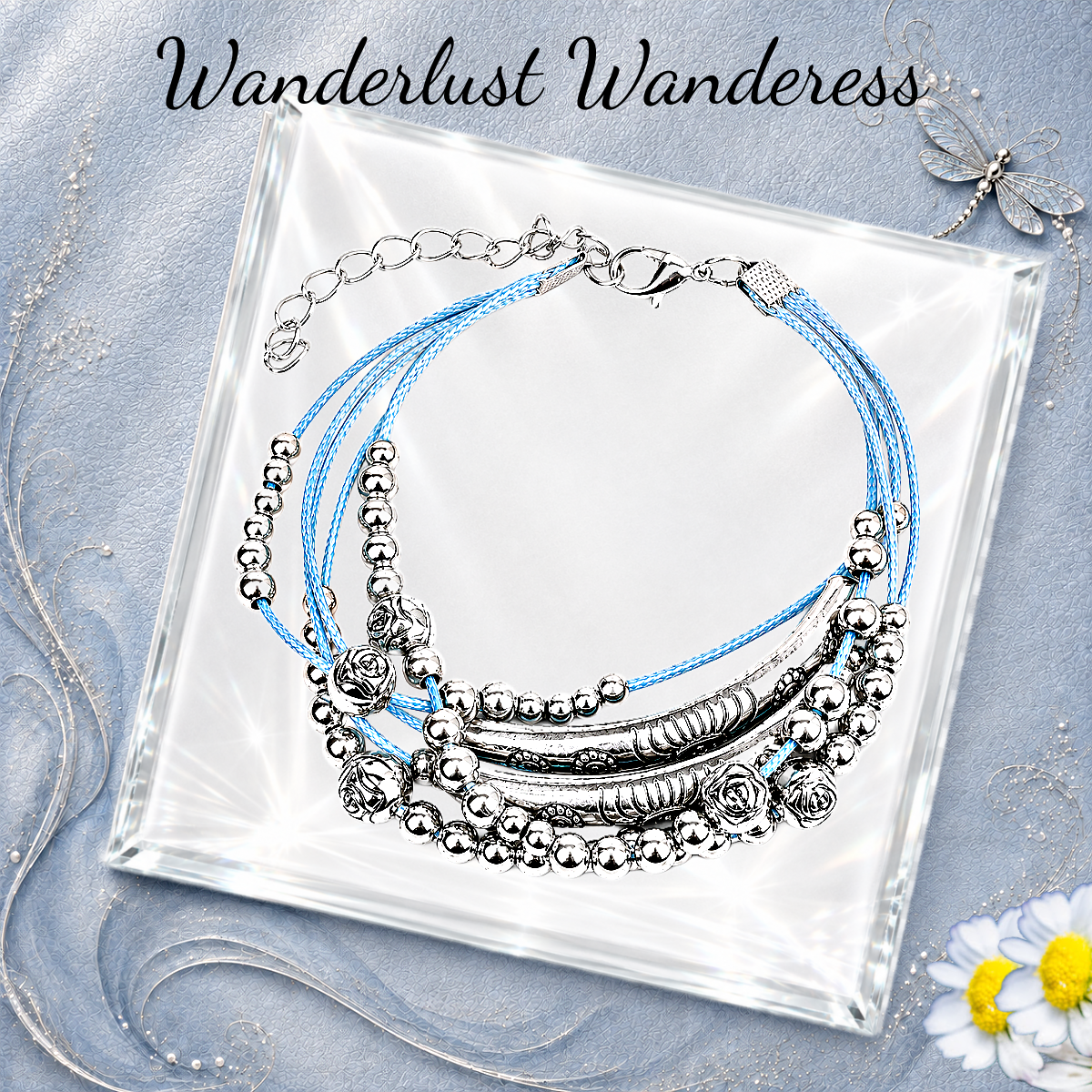 Wanderlust Wanderness - Blue Bracelet