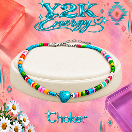 Y2K Energy - Blue  Niceklace