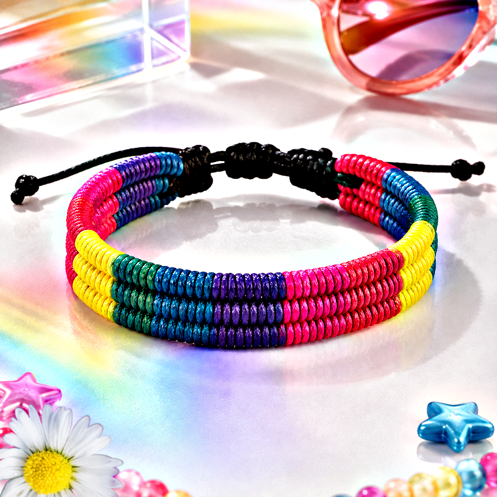 Rainbow Renegade- Multi Bracelet