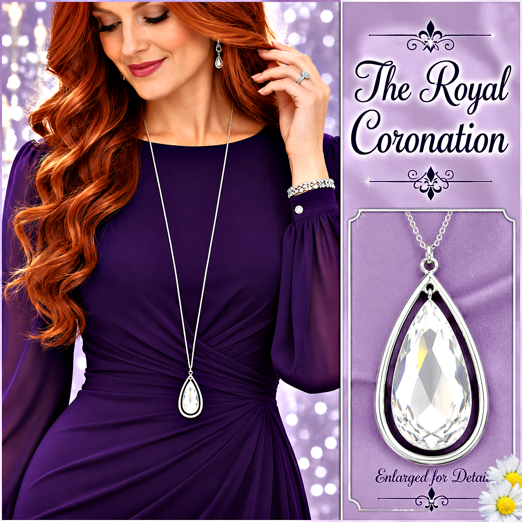 The Royal Coronation  - White Necklace