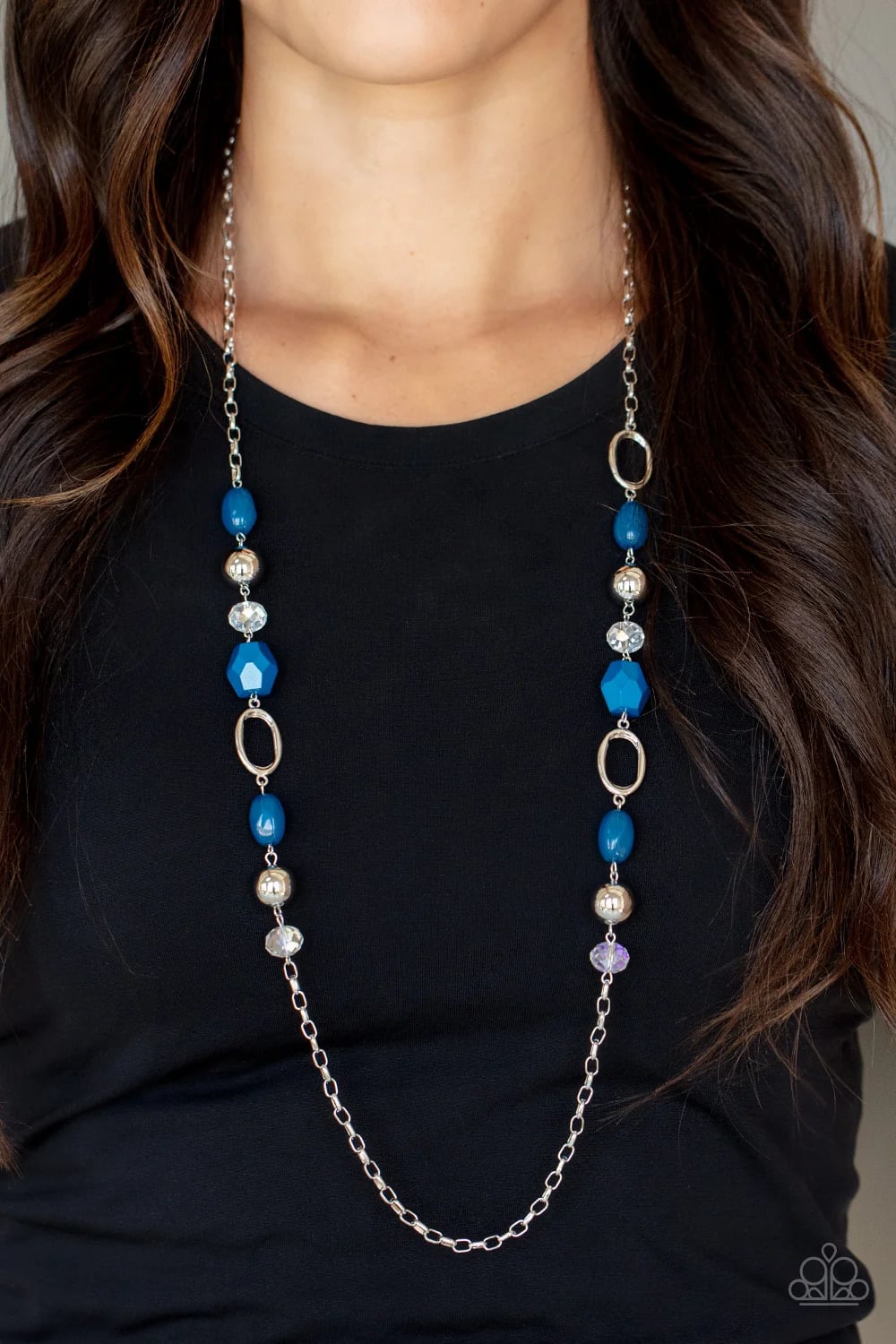 Vivid Variety - Blue Necklace