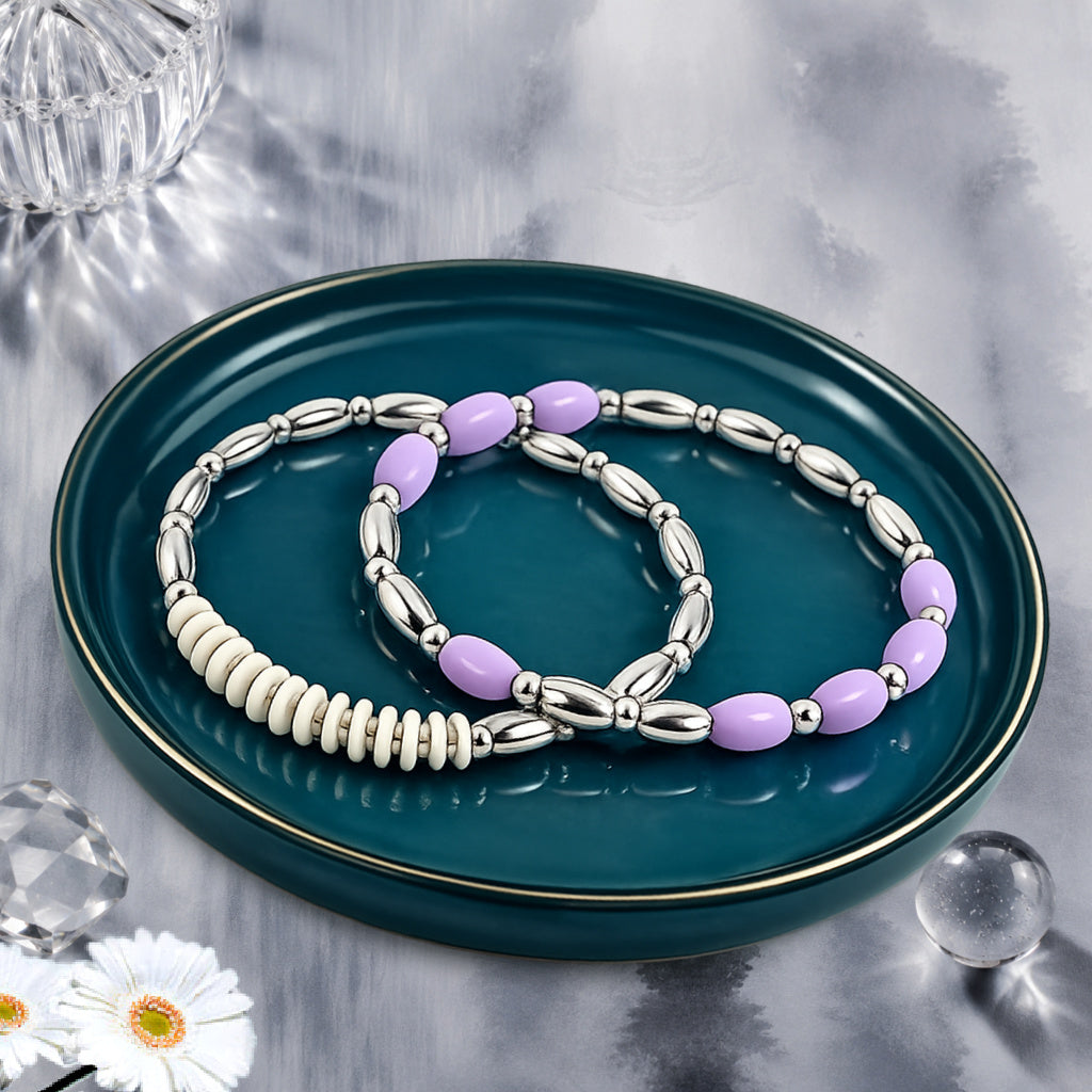 WOOD Luck - Purple Bracelet