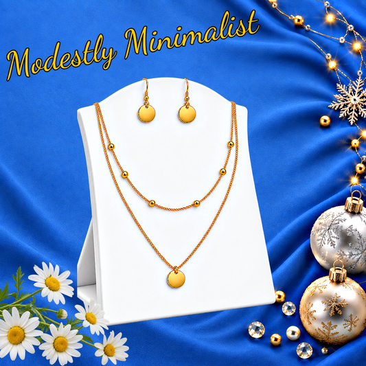 Modestly Minimalist - Gold Necklace