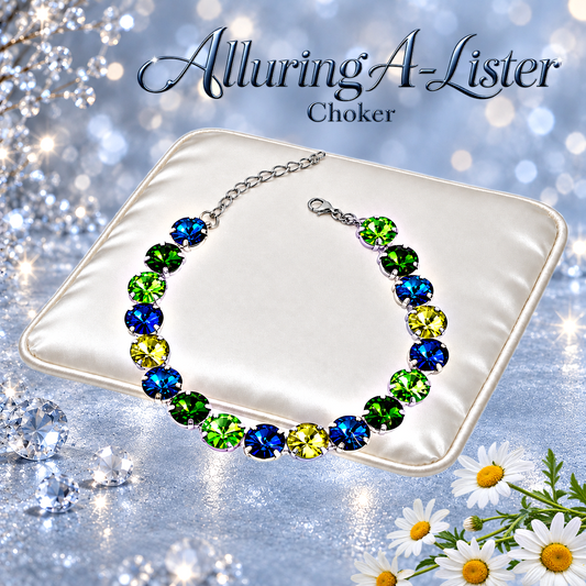 Alluring A-Lister - Green   Necklace