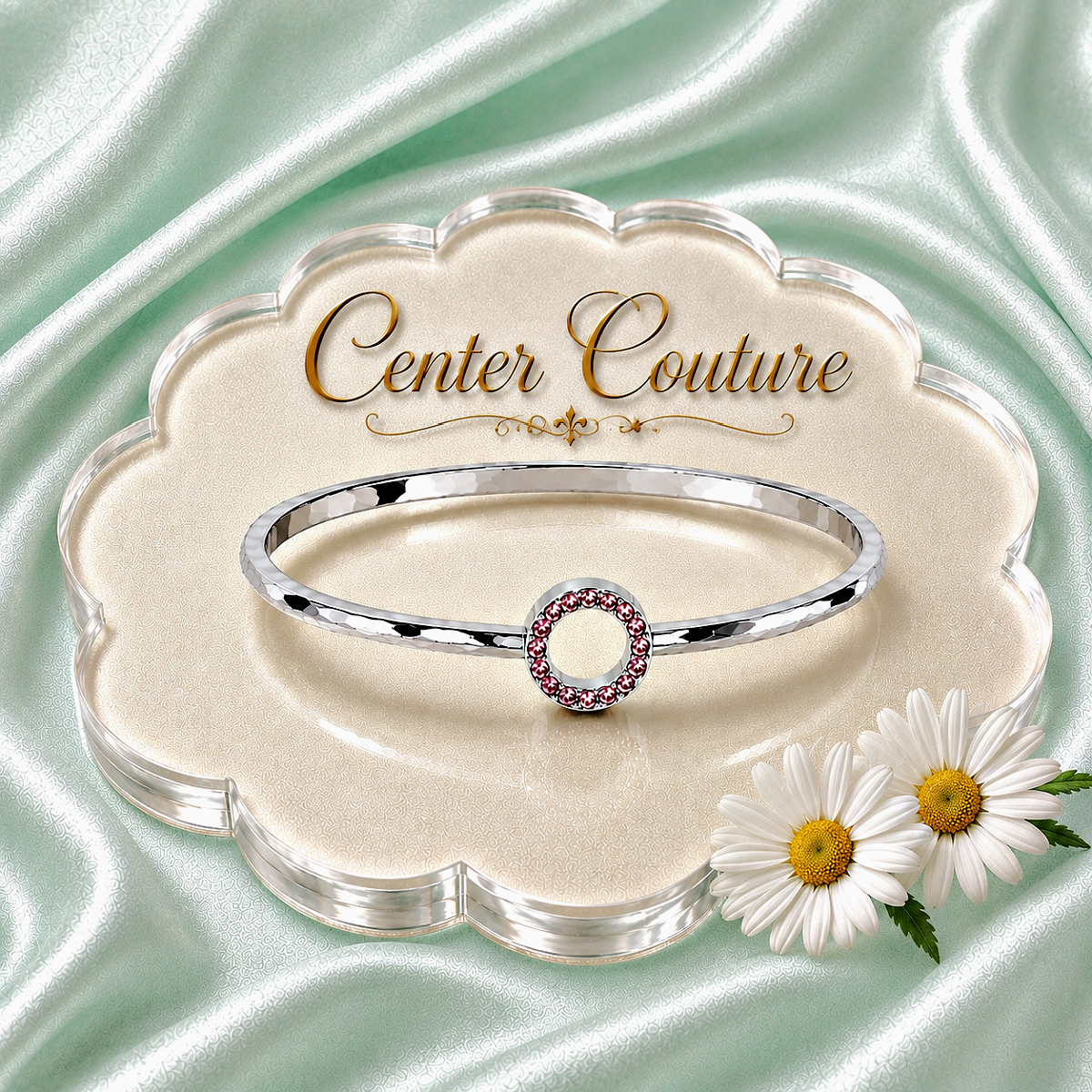 Center COUTURE - Pink Bracelet