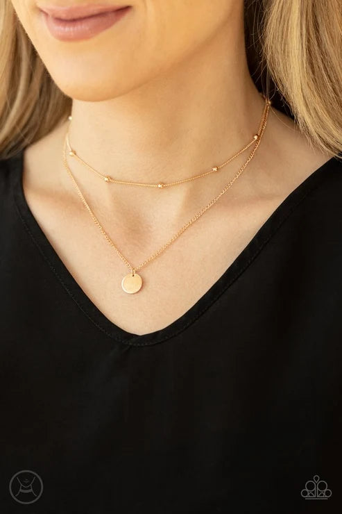 Modestly Minimalist - Gold Necklace