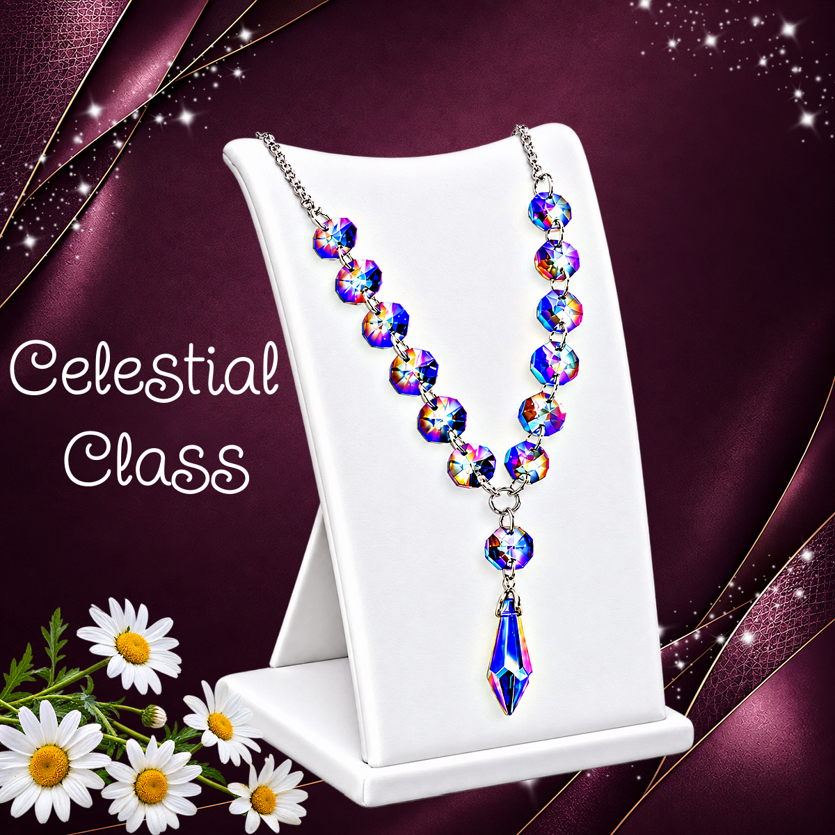 Celestial Class - Blue Necklace