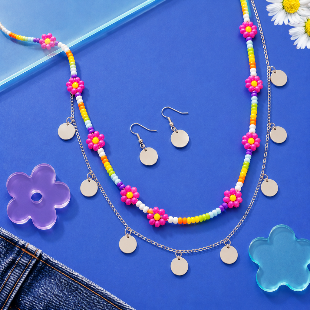 Rainbow Dash - Pink Necklace