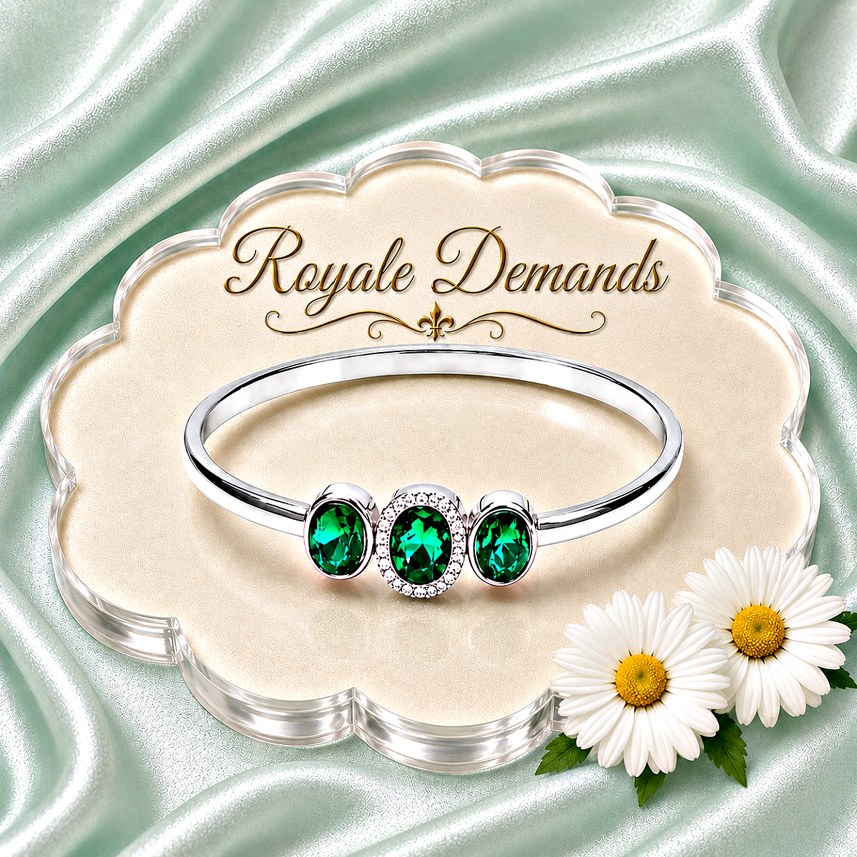 Royal Demands - Green Bracelet