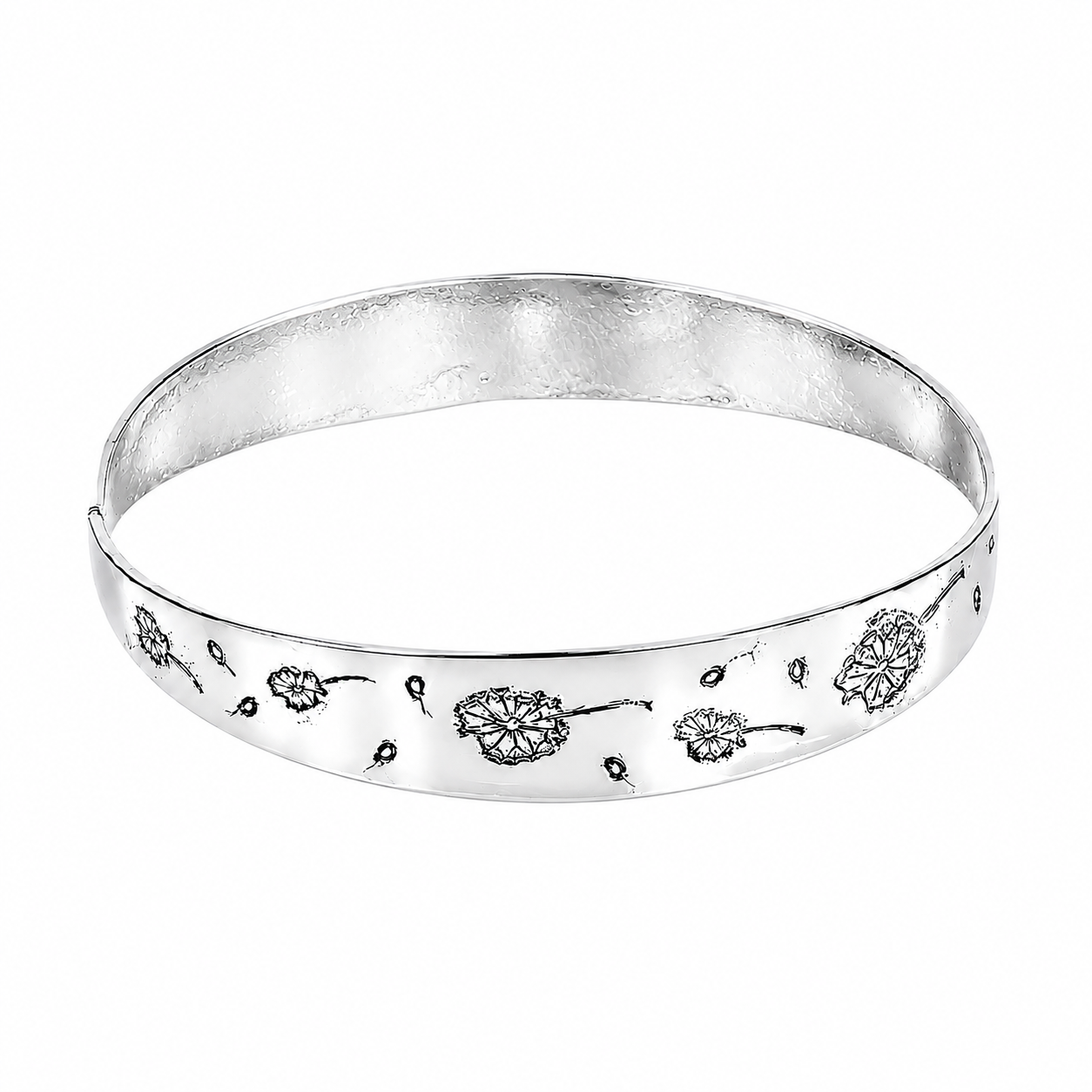 Dandelion Dreamland - Silver Bracelet