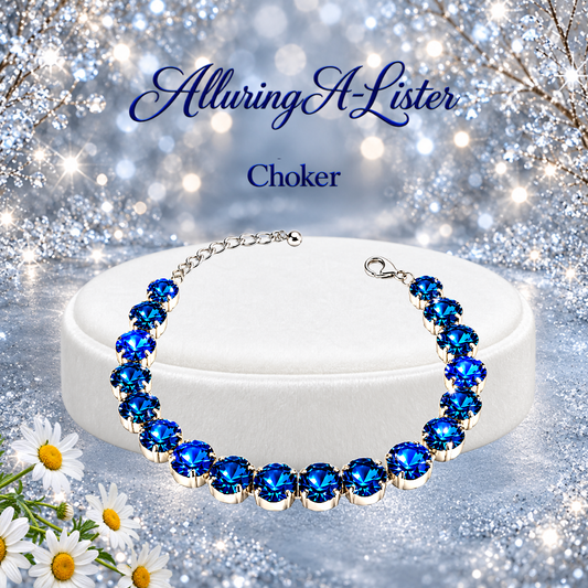 Alluring A-Lister - Blue Necklace