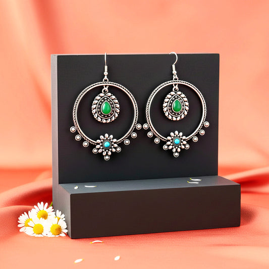 Neutral Nuance - Green  Earrings