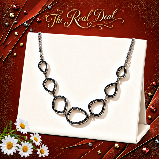 The Real Deal - Silver  Necklace