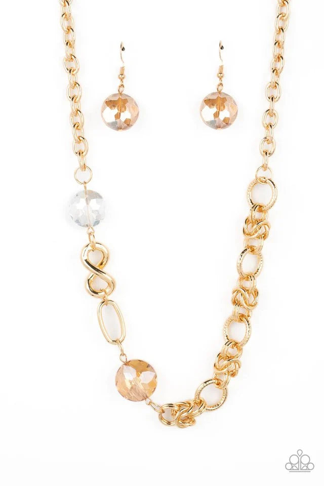 Celestially Celtic -Gold Necklace