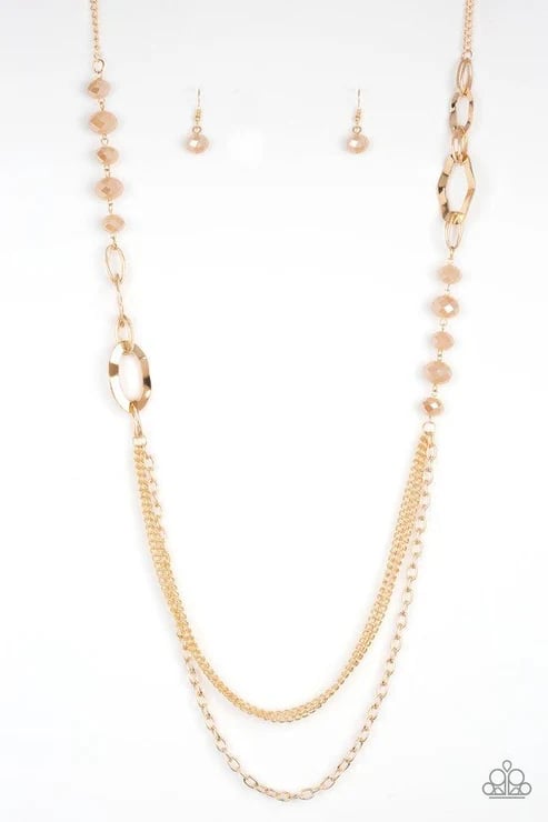 Modern Girl Glam - Gold Necklace