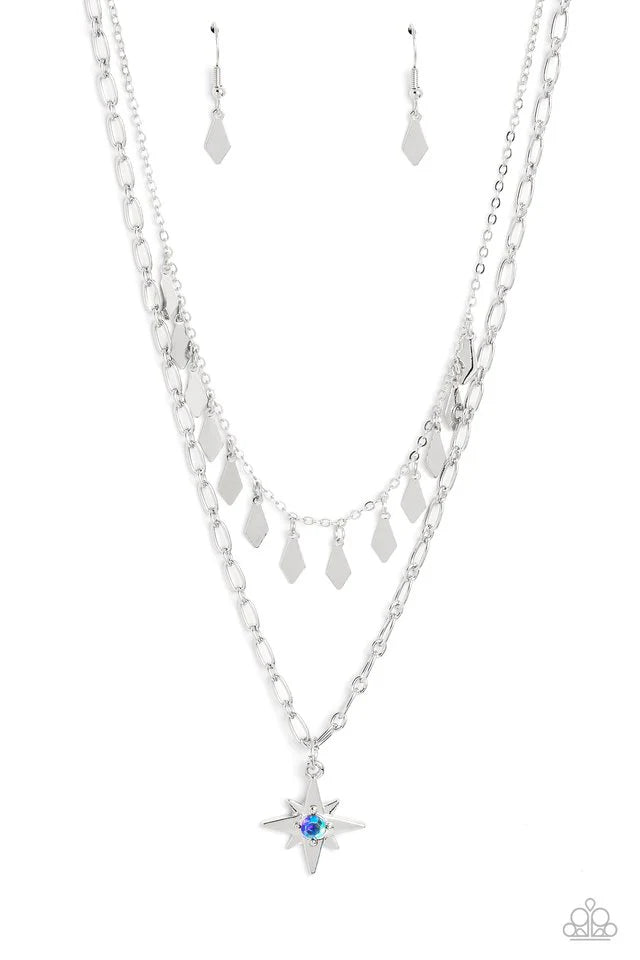 The Second Star To The Right - Blue Necklace