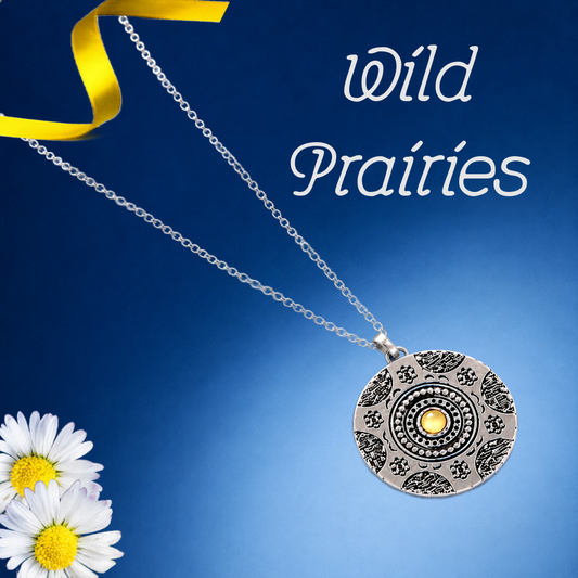 Wild Prairies - Yellow   Necklace