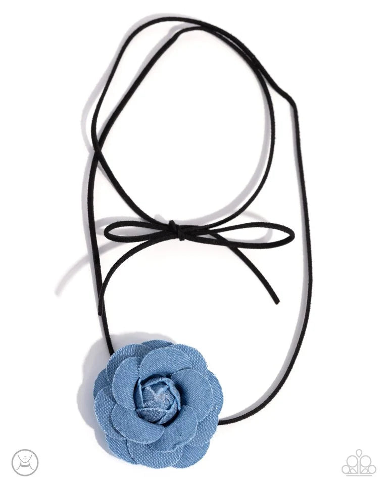 The Floral Folktale - Black Necklace