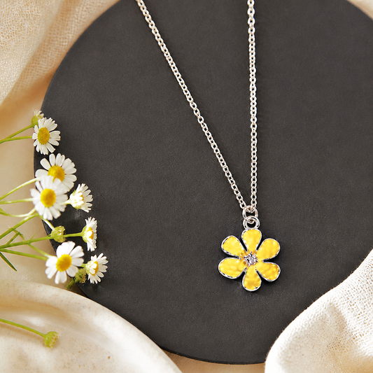 Cottage Retreat - Yellow Necklace