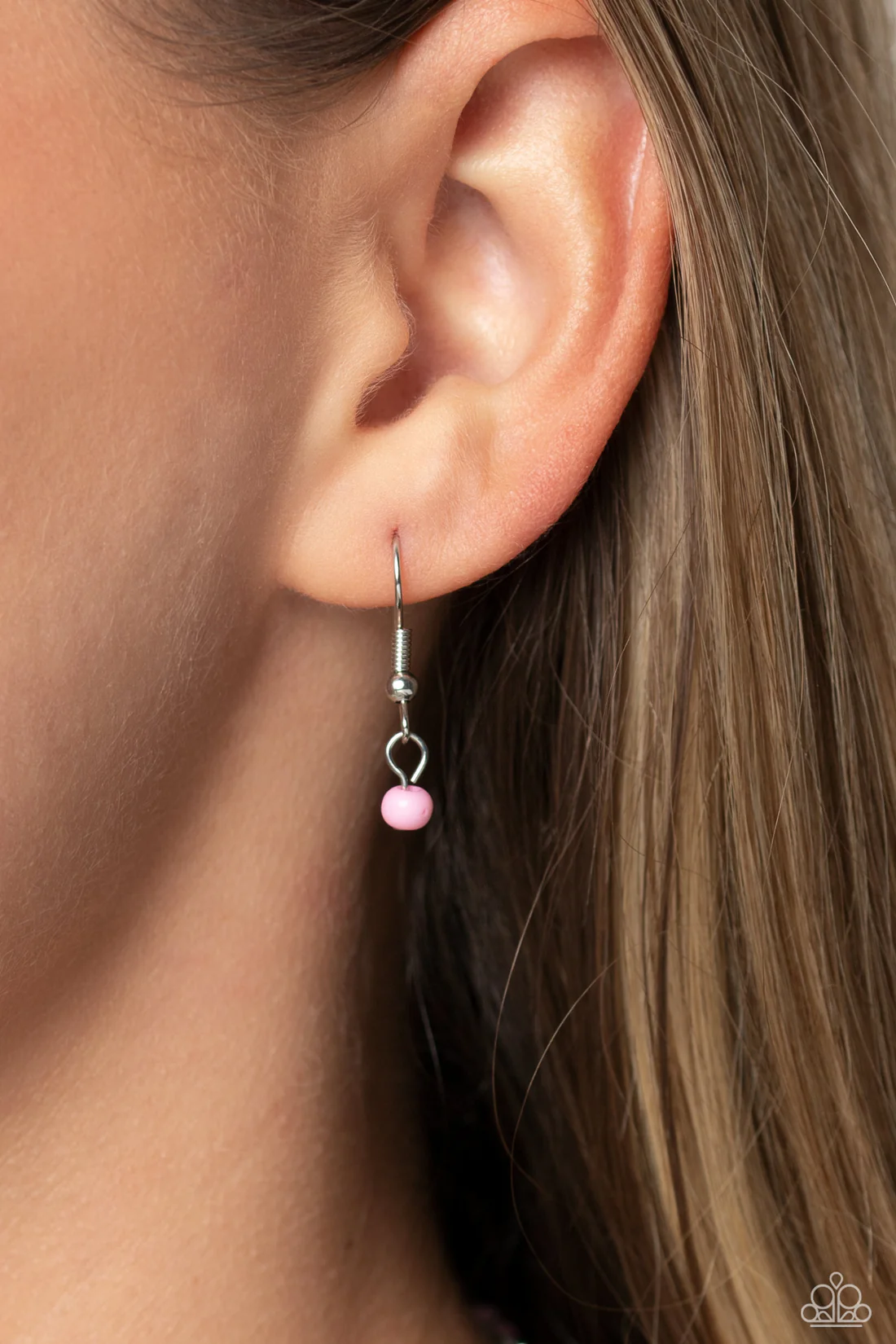High School Reunion - Pink  Necklace
