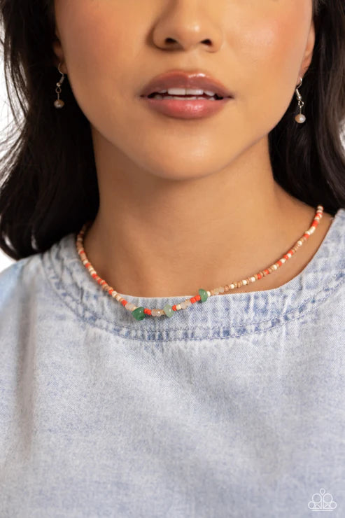 Naturally Notorious - Green  Necklace