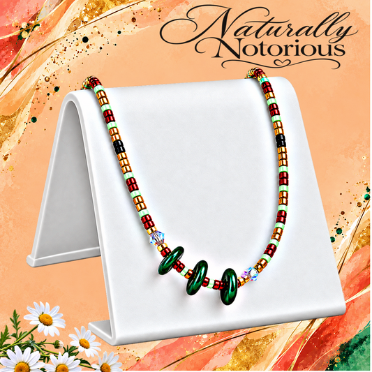 Naturally Notorious - Green  Necklace