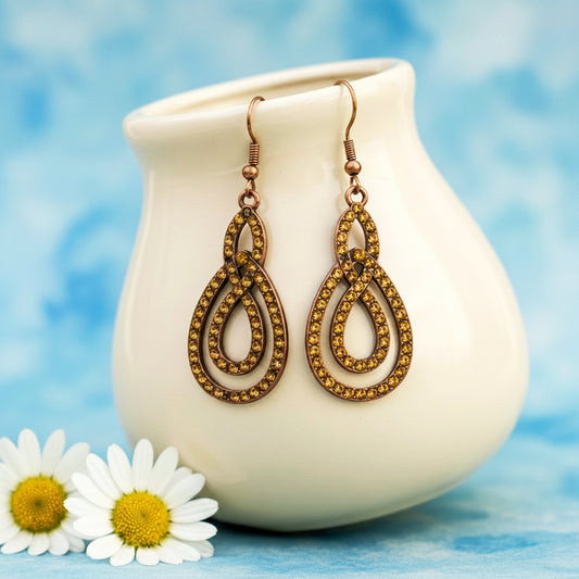 Sassy Sophistication - Copper  Earrings