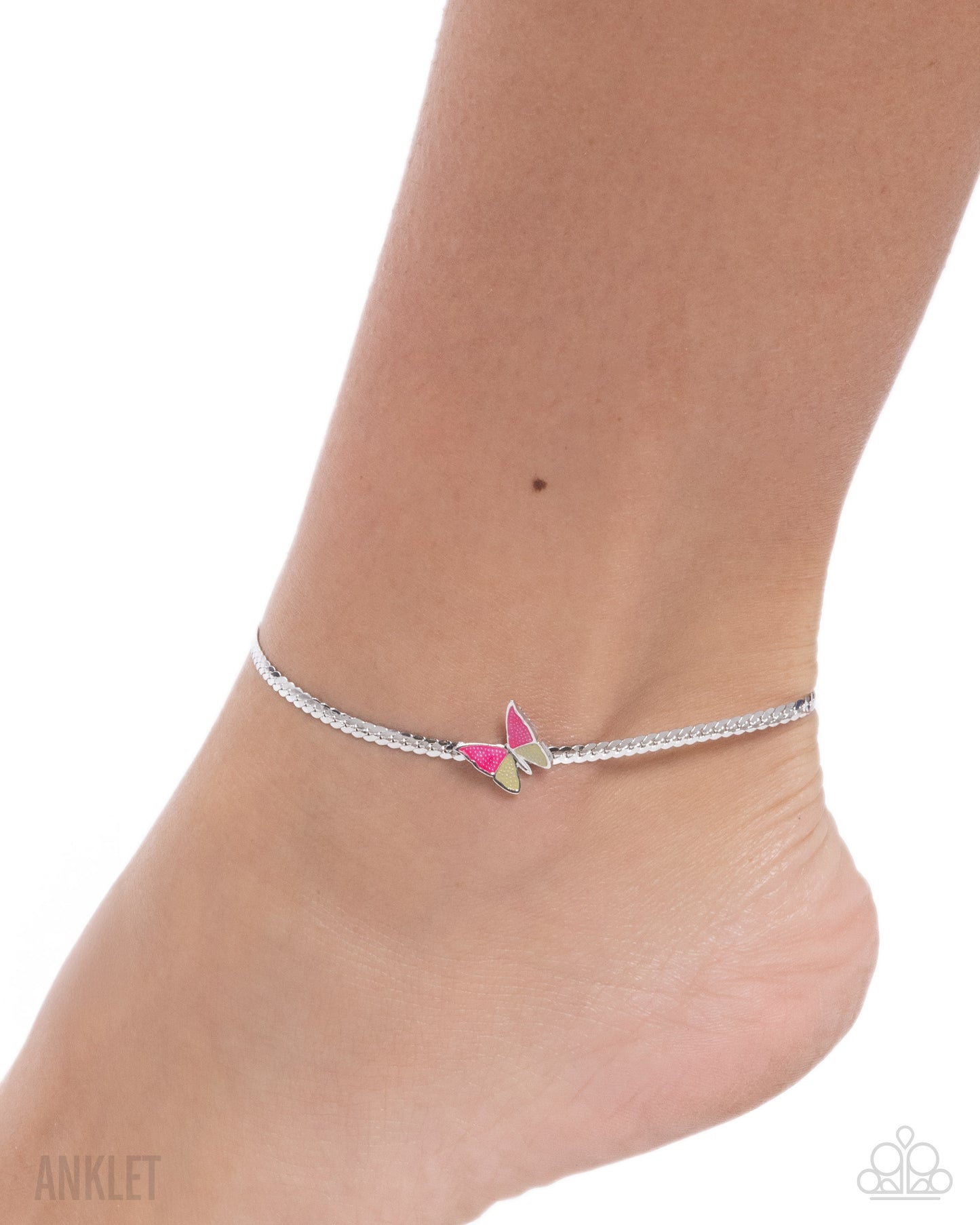 Aerial Atmosphere - Pink  Ankle Bracelet