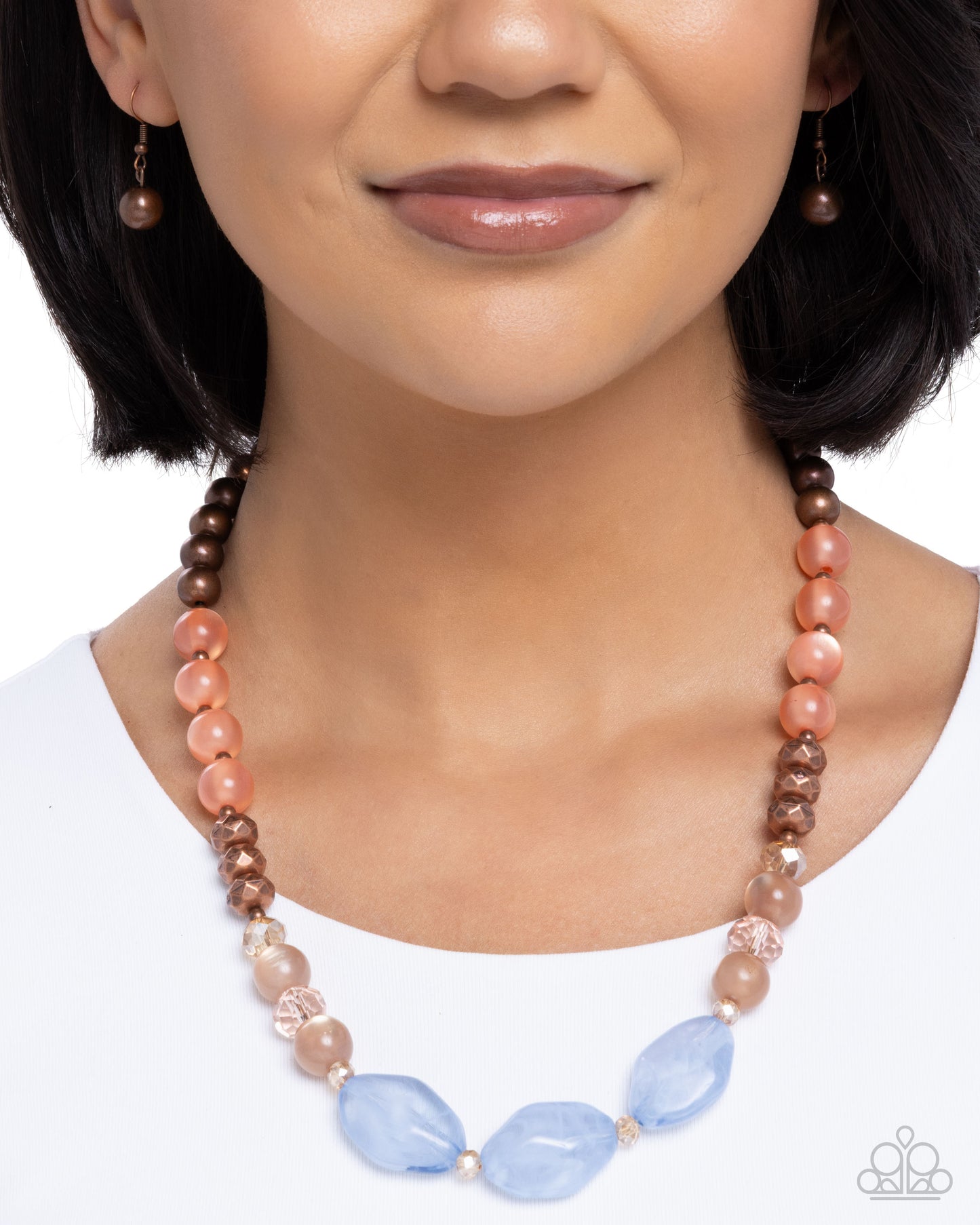 Extroverted Ease - Copper   Necklace