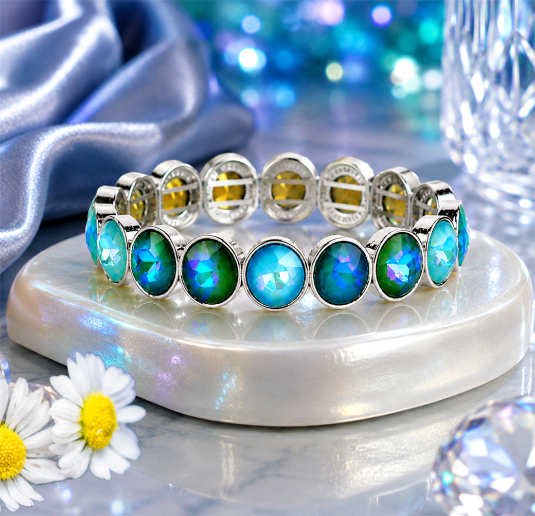 Radiant on Repeat - Blue  Bracelet