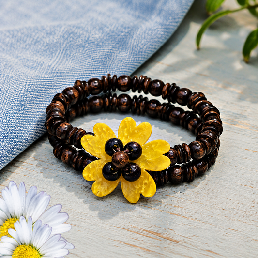 Tropical Flavor - Yellow Bracelet