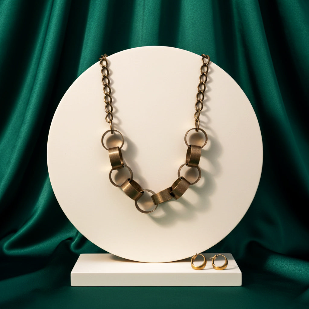 Big Hit - Brass  Necklace