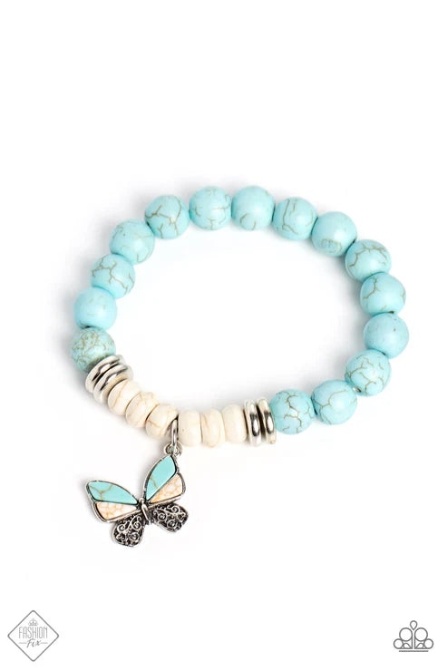 Bold Butterfly - Bkue  Bracelet