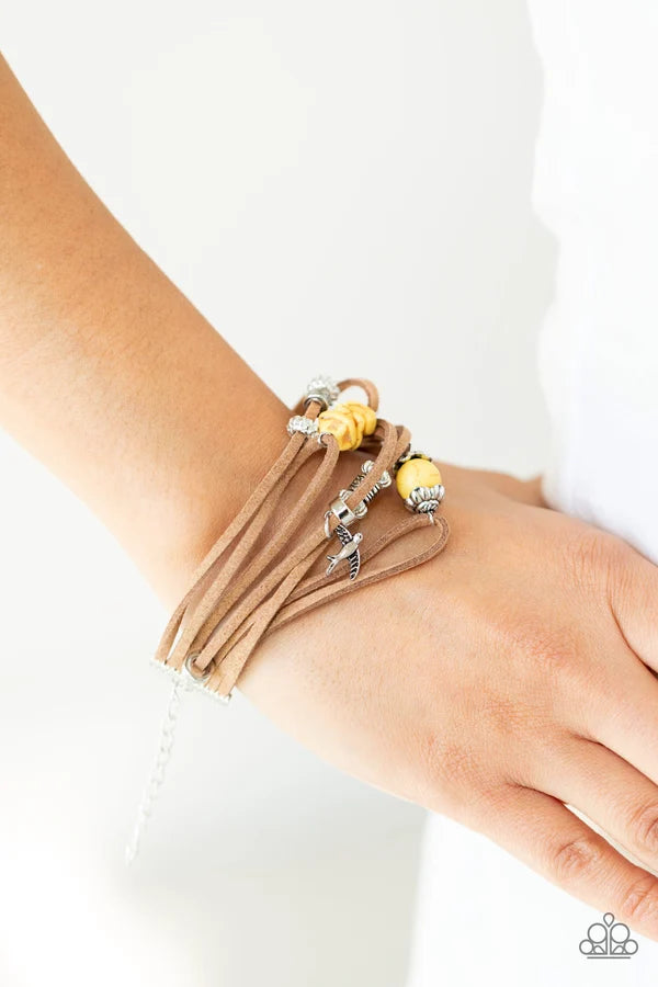 Canyon Flight - Yellow  Bracelet